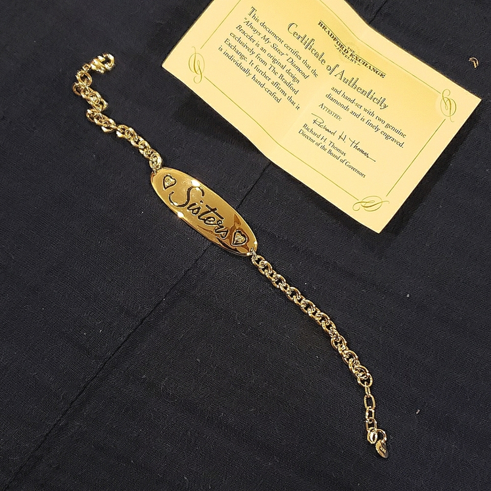 Bradford Exchange Sister Bracelet
